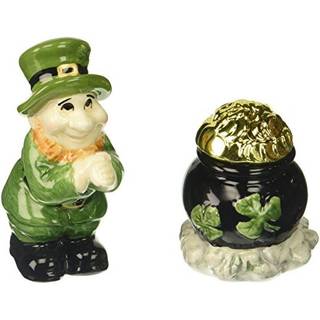 Appletree Design Leprechaun med gryde med guldsalt og peber s?t 2-3/8-tommer 3-3/4-tommer