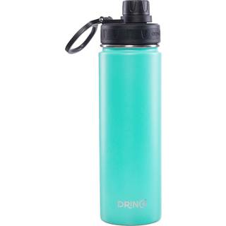 Drinco rustfrit stål vandflaske tud låg vakuum isoleret dobbelt væg vand flaske bred mund (40 oz 32oz 22 oz 18 oz 14 oz) lækage bevis Keep Cold S