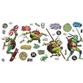 V?relseskammerater teenage mutant ninja skildpadder: mutant kaos karakter skr?l og stick v?goverf?ringsbilleder af v?relseskammerater RMK5442SC'e