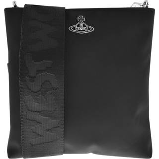 Vivienne Westwood Squire Re-Nylon Crossover taske sort