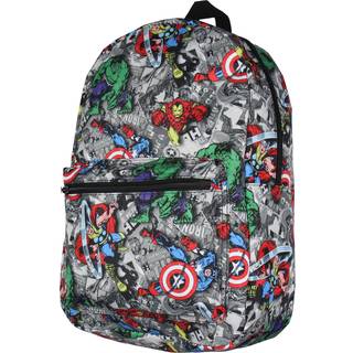 Marvel Avengers Thor Iron Man Captain America Hulk Laptop School rygsæk