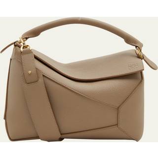 Loewe Puzzle Edge leather shoulder bag - neutrals - One Size