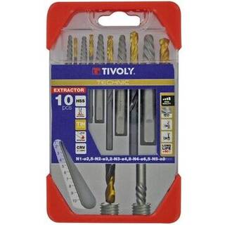 Skrueudtræk Tivoly HI-Perf; M3-M18; 10 stk.