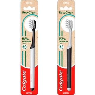 Colgate RecyClean tandbørste medium