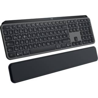 LOGITECH MX KEYS S - GRAPHITE - DEU - BT - N/A CENTRAL-419 PLUS PALMREST PERP