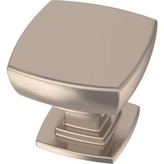 Franklin Brass Webber (5-Pack) Kabinetsknapper Satin Nickel skuffe Knap K?kkenkabinetsknapper til kommode skuffer Tr?k og drejeknapper 1-1/8 """" L