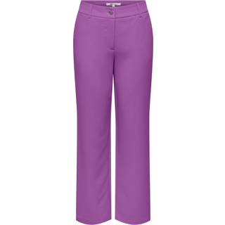 Lana-Berry Mid Straight Pants - Dewberry - 40 - ONLY