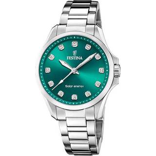 Herre Festina F20654/3 Grøn Sølv Casual Ur