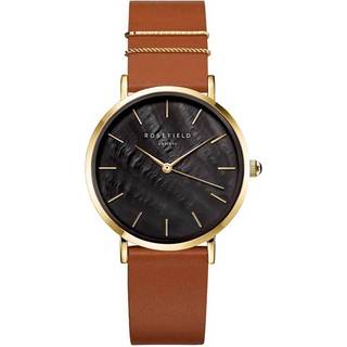 Rosefield WBCLG-W96 Damen-Armbanduhr West Village Braun/Schwarz
