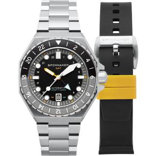 Spinnaker SP-5119-11 Dumas Automatik GMT Herrenuhr 44mm 30ATM