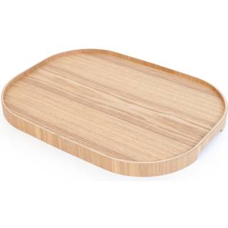 Curveline bakke anti-slip, large, piletræ/grå
