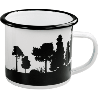Hällmark Enamel Mug Large White, OneSize