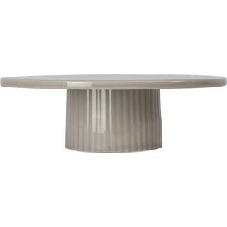Sagaform Flora Kagefad 25,5 Cm - Kagefad, Tærtefade & Skåle Stentøj Beige - 5018425
