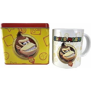 NINTENDO - DONKEY KONG - Metal Bank 12 x 9 x 11cm + Mug