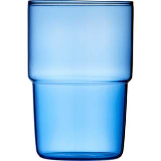 Torino Drikkeglas 2 stk. fra Lyngby Glas - Blå farve - Glas