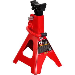 Big Red T43002A Torin Steel Jack Stands: Double Locking 3 ton (6 000 lb) Kapacitet R?dt 1 par