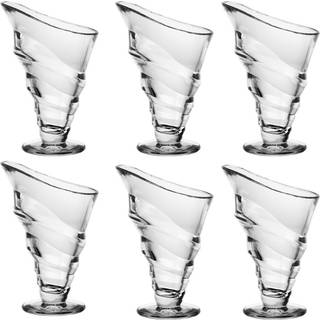 La Rochére Circee Transparent Ice Cream cup Glass Set 6pcs