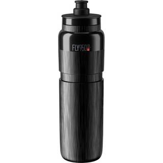 Elite Bottle FLY TEX Black, Grey Logo 950ml - Drikkeflaske