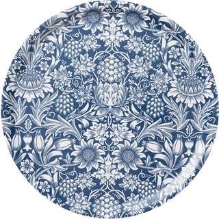 Klippan Yllefabrik Flower bakke Ø38 cm Dark denim