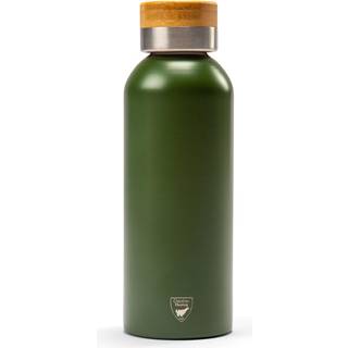 Orrefors Hunting 411230 termoflaske med bambus låg Dark Green One size