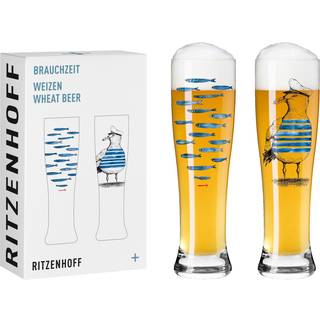 Brauchzeit ølglas, 2 stk, #13&14