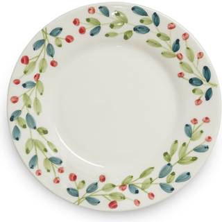 Mateus Juletallerken 21 Cm - Asietter Keramik Hvid - ECECB004