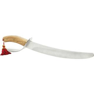 Hussard champagnesabel, 50,5 cm, rustfri stål/eg
