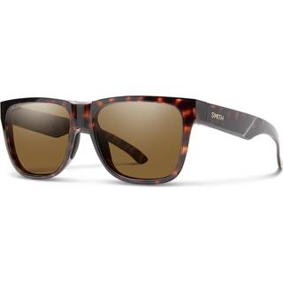 Smith LOWDOWN 2/S Polarized 086/L5 56 Solbriller Mænd Tortoiseshell - Dark Tortoise - 56mm