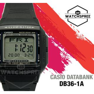 Elegant Unisex Casio DB-36-1AV Ur (Ø 37 mm)