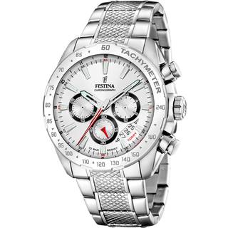 Festina Chrono Timeless F20668/1 - Herre - 45 mm - Analog - Quartz - Mineralglas