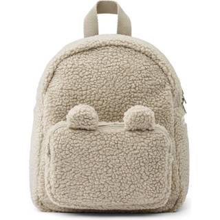 Liewood Allan teddy backpack - grey - One Size