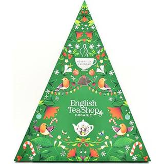 English Tea Shop Grøn Juletræs-Julekalender med julete - Økologisk - 25 dage