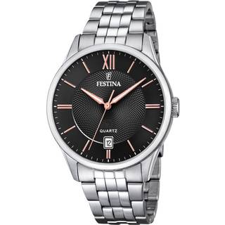 Festina Herreur F20425/6 i Sort og Sølv