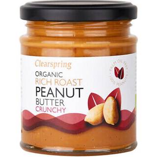 Clearspring Rich Roast Peanutbutter Crunchy Økologisk - 170 g