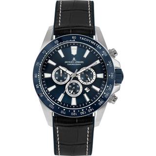 Jacques Lemans 1-2140B Liverpool Chronograph Herrenuhr 48mm 10ATM