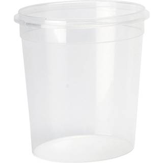 Plastbøtte + låg handy-lock PP 1025ml  Ø118mm