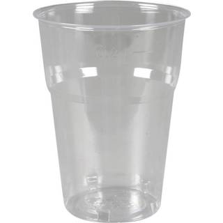 Drikkeglas, enkeltindpakket 500 stk klar splintfri, 20 cl Polystyren