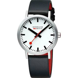 Mondaine A660.30360.16SBBV Herrenuhr Classic SBB vegan 40mm 3ATM