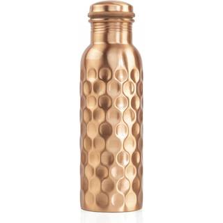 Bodhi Kobber drikkeflaske 800 ml. - Hamret