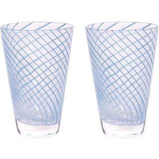 Oyoy Yuka 2-pak t - Drikkeglas Glas Blå - L301056