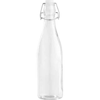 Conzept saftflaske 0,5L med patentlåg klart glas