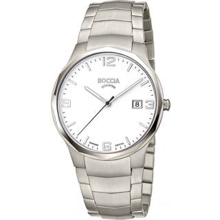 Boccia 3656-01 Herrenuhr Titanium 39mm 5ATM