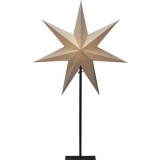Papirstjerne metalfod højde 80 cm - Grå