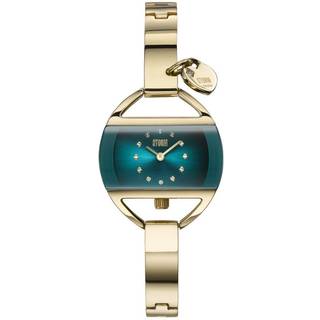 STORM 47013/GD/T Temptress Charm Gold Teal Bracelet Watch - W87342