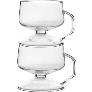 Muurla Olo glas varme drikke 30 cl 2-pak Klar