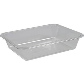 Bakke til fødevarer 1-rums 22,7x17,8x5cm APET 1415ml klar