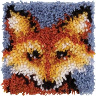 Wonderart Mr. Fox Latch Hook Kit 8 """" X 8 """"