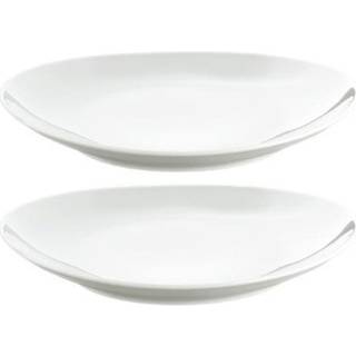 Pillivuyt Originale steaktallerken oval hvid 23 cm