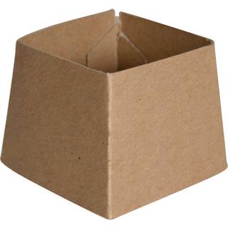 Æggebæger Brun Kraft 45 x 35 mm 1000 stk