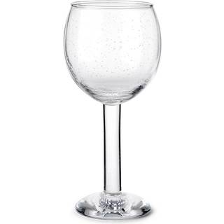 Louise Roe Bubble Glass Vinglas 21 Cm - Vinglas Mundblæst Glas Klar - 10525-1-4